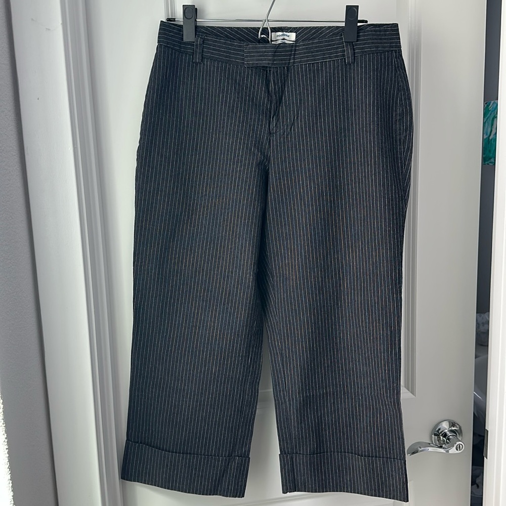 Dockers Women’s Pinstripe Cropped Pants